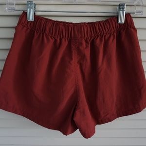 Patagonia Women's Shorts in Rust Red